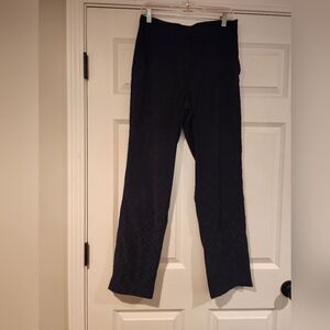 Avalin soft black patterned straight leg pants Size 8